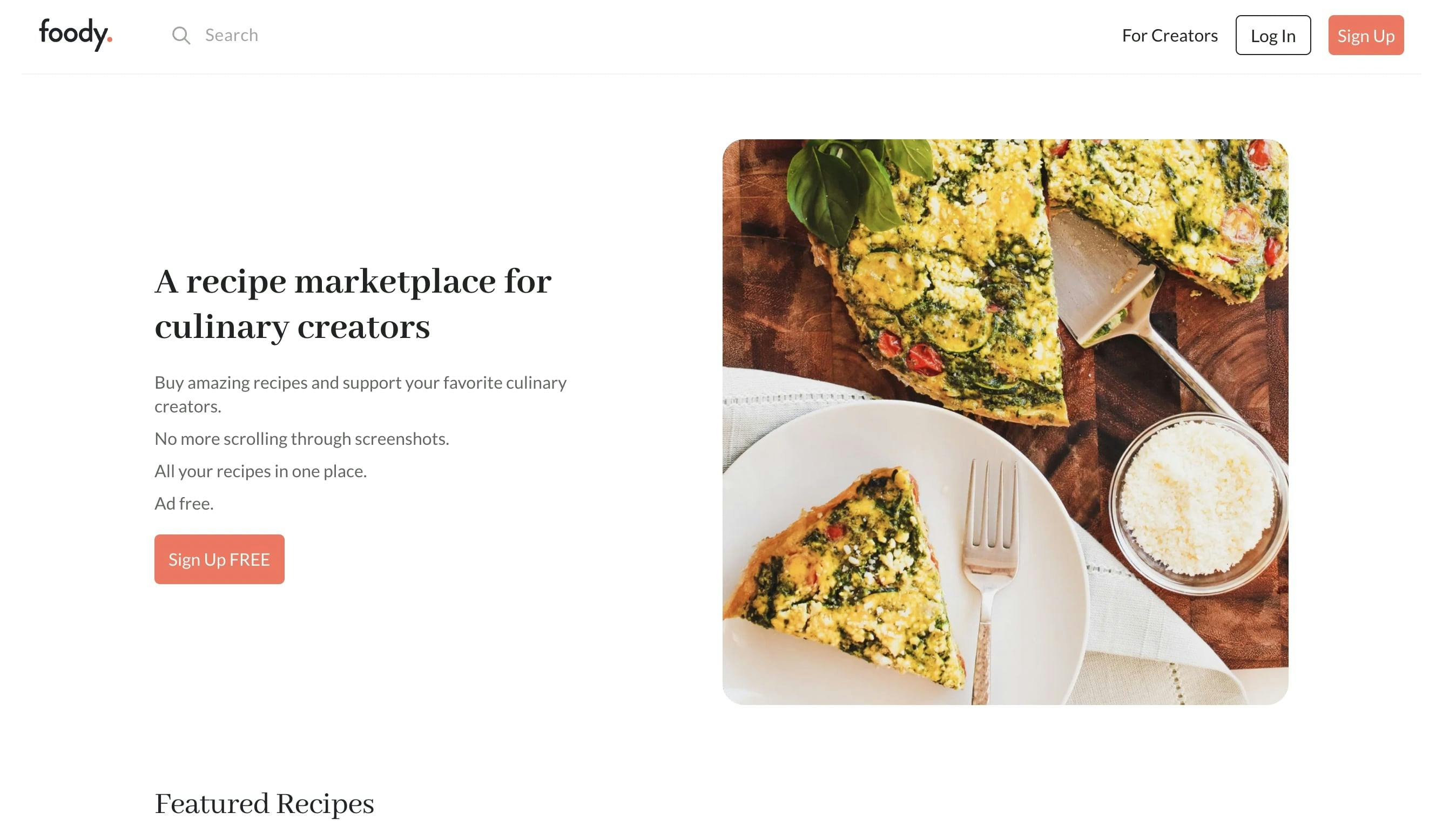 A site with foodie recipes and recipe collections. I worked on this project at Sloboda Studio in 2021 - 2022.